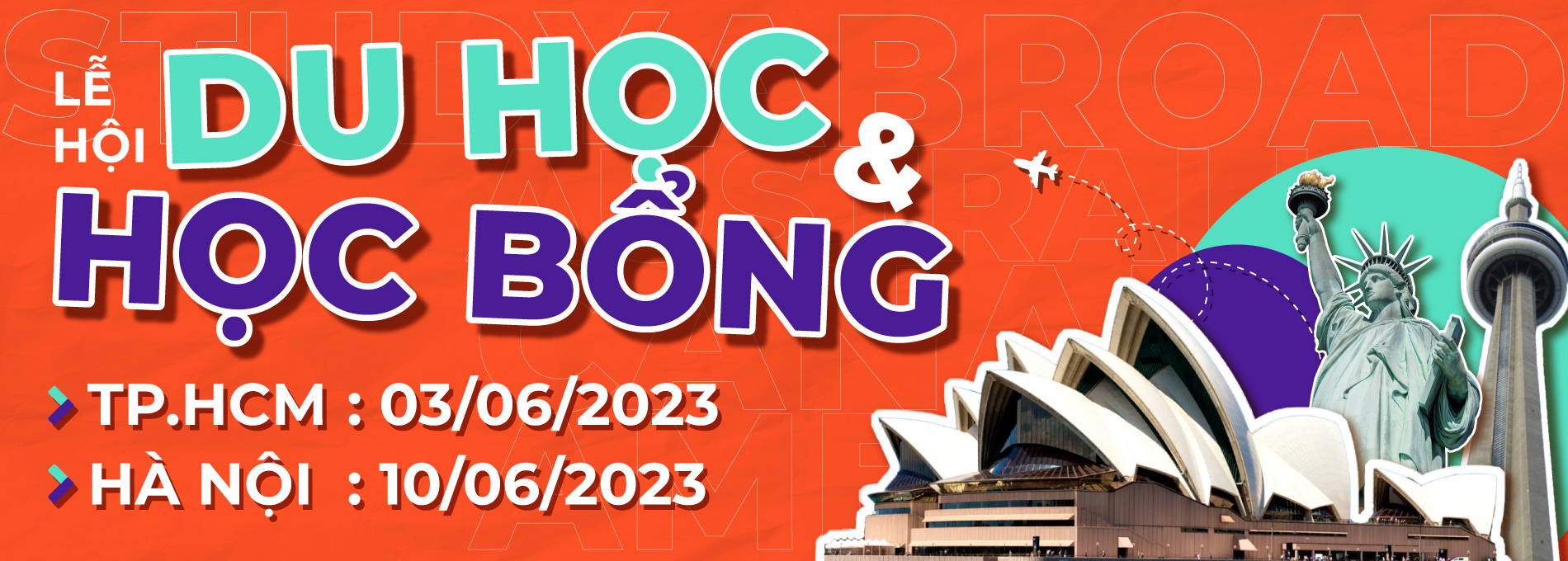 Lễ hội du học và học bổng tháng 6 năm 2023